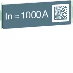ACB HW1 Wtyczka z oznaczeniem znamionowym wyłącznika 1000A