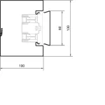 tehalit.BRS Podstawa 100x130mm stal ocynk