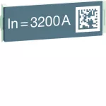 ACB HW4 Wtyczka z oznaczeniem znamionowym wyłącznika 3200A