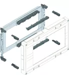 univers N Podzespół rozstaw 60mm 3p 4xNH00 listw. 300x500mm odpływ lewo/prawo