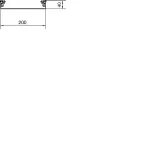 tehalit.AK Podstawa kanału napodł 1-str skos pokrywy 200x40mm stal