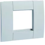 tehalit.WA Ramka montażowa 1-krotna 45x45mm jasnoszary