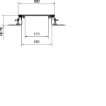 tehalit.BK Kanał współpoziomy boczna folia ochronna BKFD 300x(45-70)mm stal