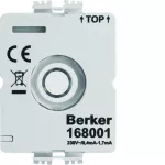 Moduł podświetlenia LED do łączników obrotowych 230V bez przyłącza neutralnego N