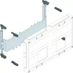 univers N 300x500mm podzespół dla wyłączników mocy H3+ 2xP250