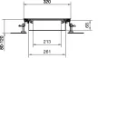 tehalit.BK Kanał współpoziomy wanna stalowa BKWD 300x(80-120)mm stal