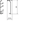 tehalit.SL Podstawa 20x80 czarny
