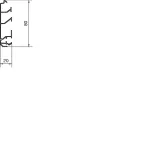 tehalit.SL Podstawa 20x80 czarny