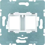 one.platform Płytka nośna podwójna z białym elementem mocującym, mechanizm