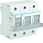 Modułowy rozłącznik bezpiecznikowy poziomy D02 3P 63A 400VAC 110/220VDC