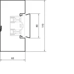 tehalit.BRS Podstawa 85x170mm stal ocynk