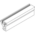 tehalit.AK Profil boczny dł. 100mm aluminium
