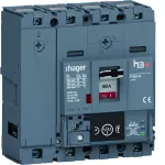 MCCB Wyłącznik mocy h3+ P160 4P 160A 40kA Energy