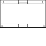 univers N Blok pusty 150x250mm