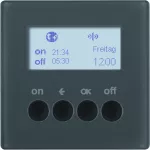 Q.x KNX RF quicklink Łącznik czas. ster. załącz. i mech. zas., ant, aks lak