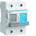 Modułowy rozłącznik bezpiecznikowy poziomy D02 1P+N 63A 400VAC 110/220VDC