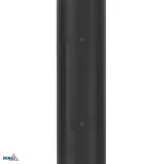 SŁUP OŚWIETLENIOWY SKŁADANY 3M 160X160MM FI60MM CZARNY