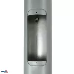 SŁUP OŚWIETLENIOWY SKŁADANY 3M 160X160MM FI60MM SZARY