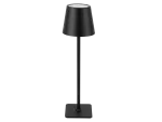 LED line LITE Lampa stołowa TAZA 3,5W 400lm CCT IP54 czarna 2x2000mAh
