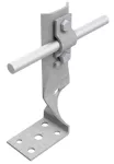 uchwyt kątowy z blaszką, skręt; h=14cm /OG/