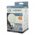 Żarówka LED G95 E27 20W 1800lm 6500K IP20