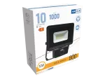 NAŚWIETLACZ LED XENO3 10W Z CZUJNIKIEM RUCHU IP65 100LM/W ZIMNY BIAŁY ANLUX
