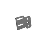 Uchwyt do konstrukcji wolnostojącej pionowej dedykowanej do modułów typu bifacial