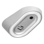 AGRA lampka podszafkowa LED 2,5W, 80lm, 4000K, z włącznikiem bezdotykowym i funkcją ładowania USB A+C, szara