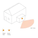 Czujnik ruchu i zmierzchu Steinel IS-1 czarny 500W IP54 120 stopni maks.10 m 230V / tworzywo sztuczne