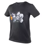 T-shirt z nadrukiem, warsztat, rozmiar XXL