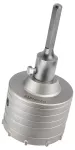 Otwornica widiowa 80 mm z adapterem HEX oraz wiertłem pilotującym