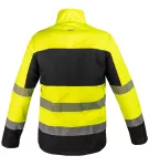 Kurtka robocza ostrzegawcza Softshell, żółta, rozmiar XL