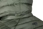 Kurtka Mix&Match, pikowana, puchowa, lekka, oliwkowo-czarna, rozmiar L