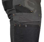 Spodnie robocze Mix&Match, Canvas, wzmocnienia z Cordury, zielone moro, rozmiar L