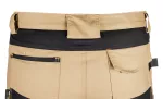 Spodnie robocze Mix&Match, Canvas, wzmocnienia z Cordury, beżowo-czarne, rozmiar XXXL