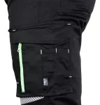 Spodnie robocze Mix&Match, czarne, rozmiar L