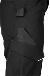 Spodnie robocze Mix&Match, 4 way stretch, czarno-zielone, rozmiar XS