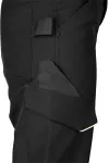 Spodnie robocze Mix&Match, 4 way stretch, czarno-zielone, rozmiar L
