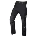 Spodnie robocze Mix&Match, 4 way stretch, czarno-zielone, rozmiar XL