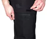 Spodnie robocze Mix&Match, 4 way stretch, czarno-pomarańczowe, rozmiar L