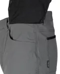 Spodnie robocze Mix&Match, 4 way stretch, z kaburami, Cordura, szaro-czarne, rozmiar S