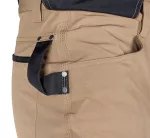 Spodnie robocze Mix&Match, 4 way stretch, z kaburami, Cordura, beżowo-czarne, rozmiar L
