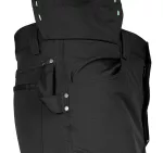 Spodnie robocze Mix&Match, 4 way stretch, z kaburami, Cordura, czarne, rozmiar S