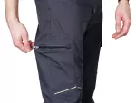 Spodnie robocze Mix&Match, stretch, szare, rozmiar L