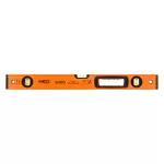 Poziomnica aluminiowa S 400, 3 libelle, uchwyt, 60 cm
