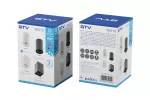OPRAWA SUFITOWA RESTO, PC, φ80x125mm, IP20, max 20W, OKRĄGŁA, BIAŁA