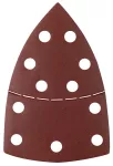Papiery ścierne na rzep, żelazko 102 x 152 mm, P240, 5 szt., z 11 otworami