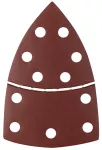 Papiery ścierne na rzep, żelazko 102 x 152 mm, P240, 5 szt., z 11 otworami