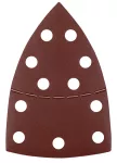 Papiery ścierne na rzep, żelazko 102 x 152 mm, P220, 5 szt., z 11 otworami