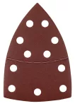 Papiery ścierne na rzep, żelazko 102 x 152 mm, P180, 5 szt., z 11 otworami